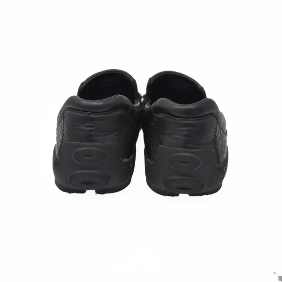*Merrell Sz 8 Black Leather Slip Moc Toe Comfort